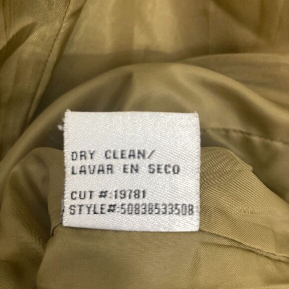 ICE Tapestry Brocade Jacket Size 12 Fringe Gold Navy Baroque Jeweled Buttons - Picture 14 of 16